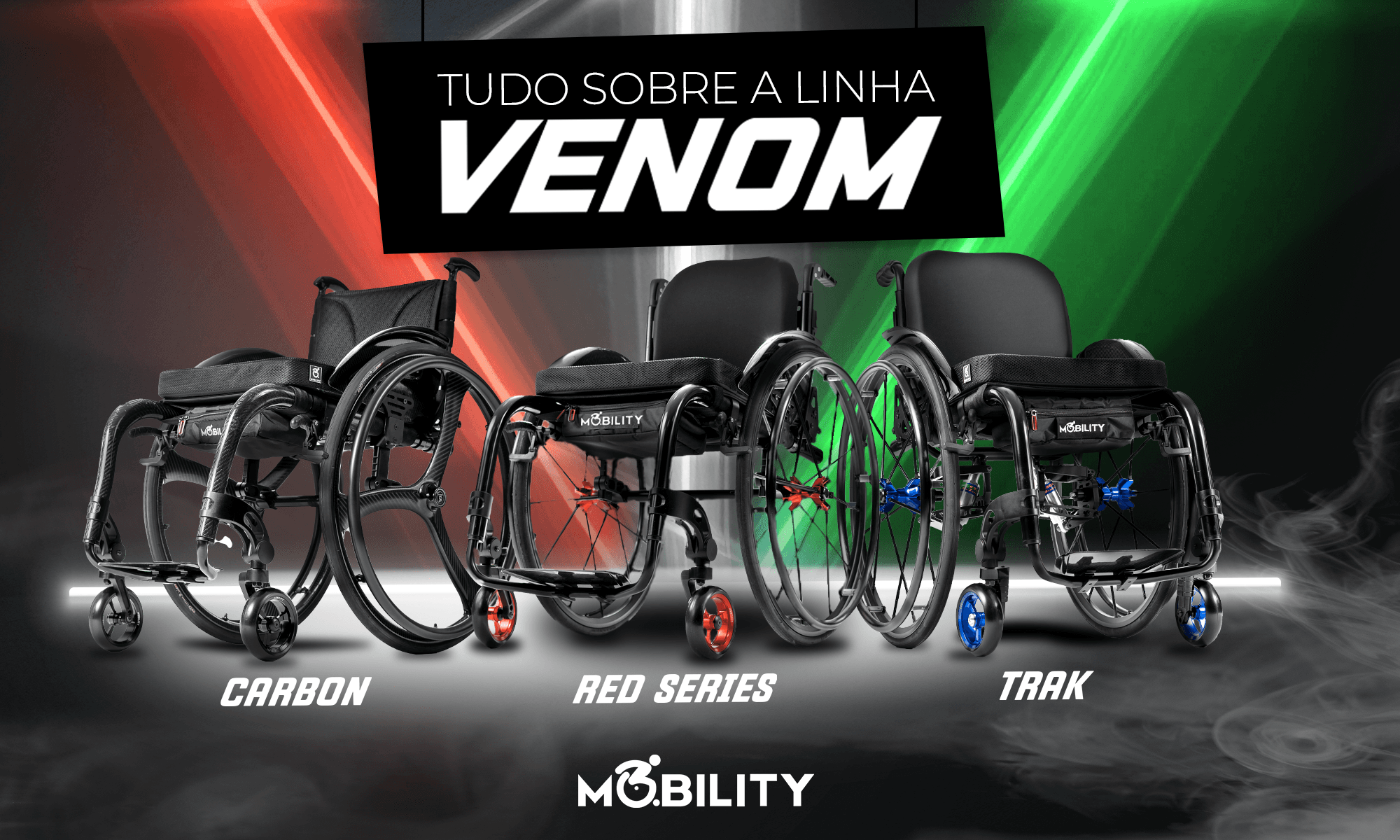 Tudo sobre a Família de Cadeiras de Rodas Monobloco Venom