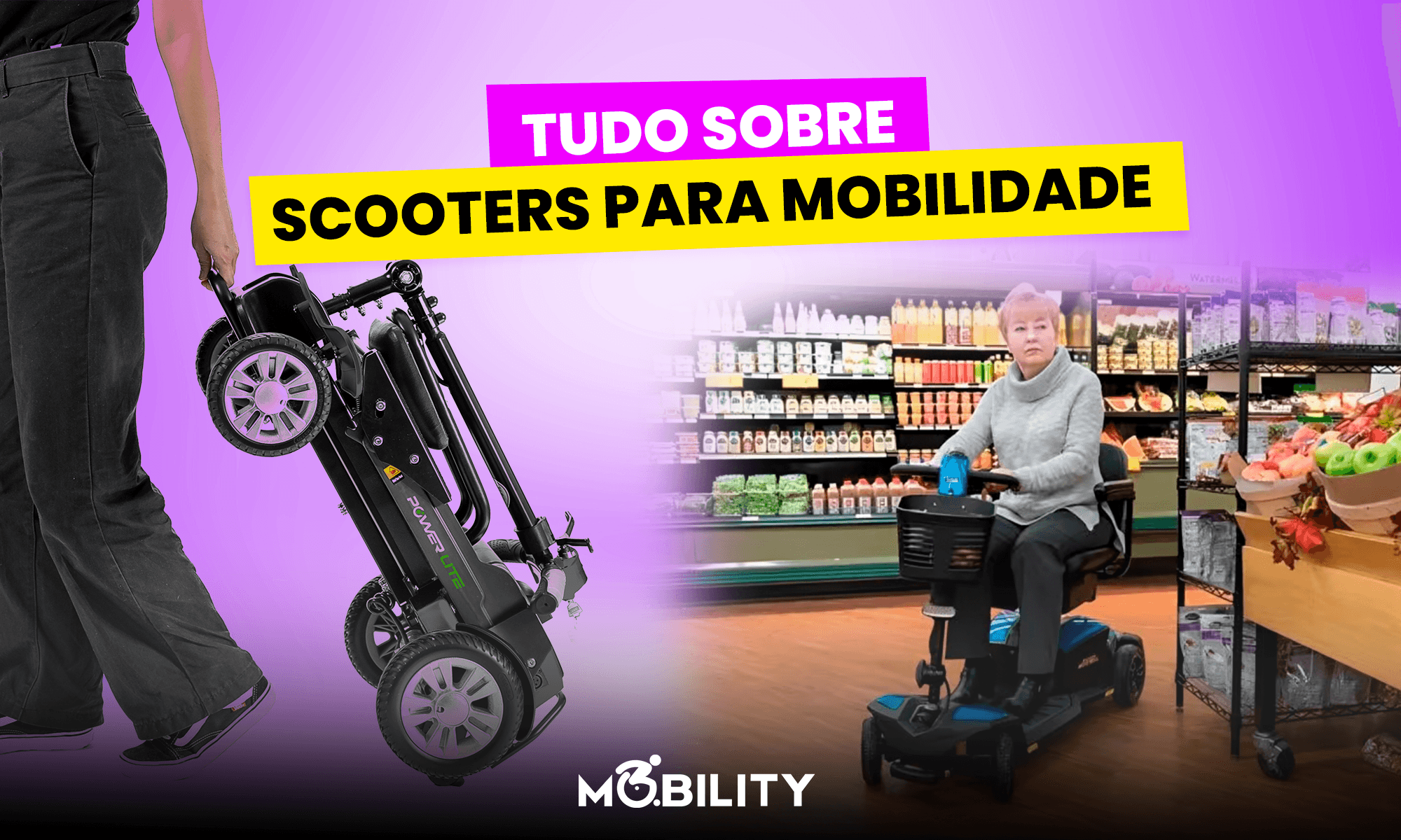 Tudo sobre Scooter Elétrica para Pessoas com Mobilidade Reduzida