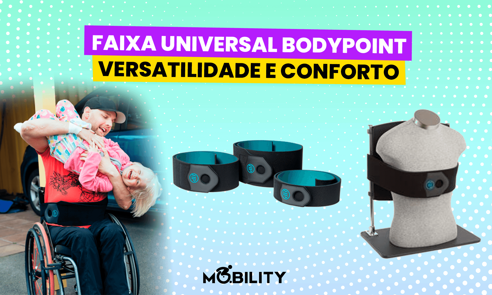 Faixa Universal Bodypoint: Versatilidade e Conforto