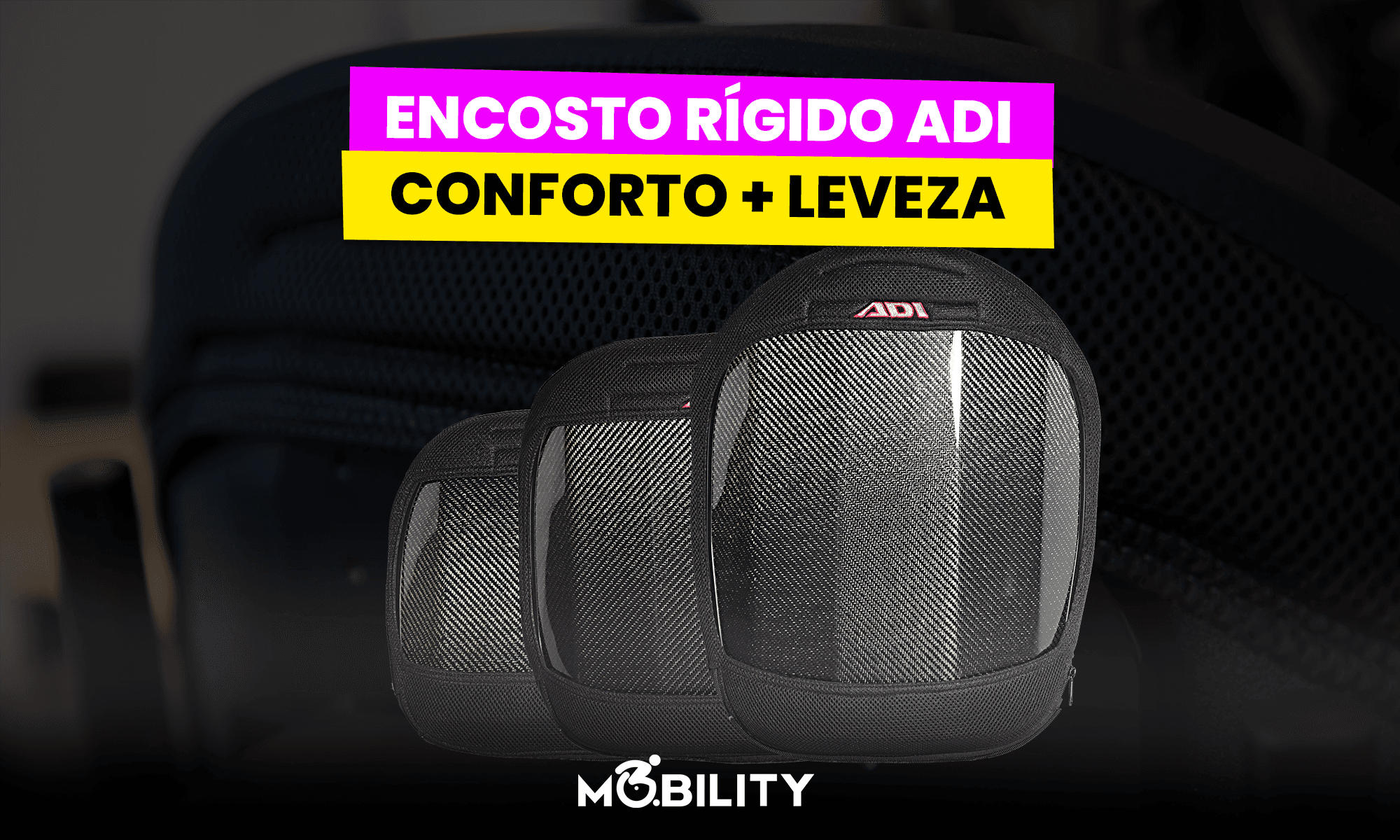 Conheça o incrível encosto rígido em fibra de carbono ADI