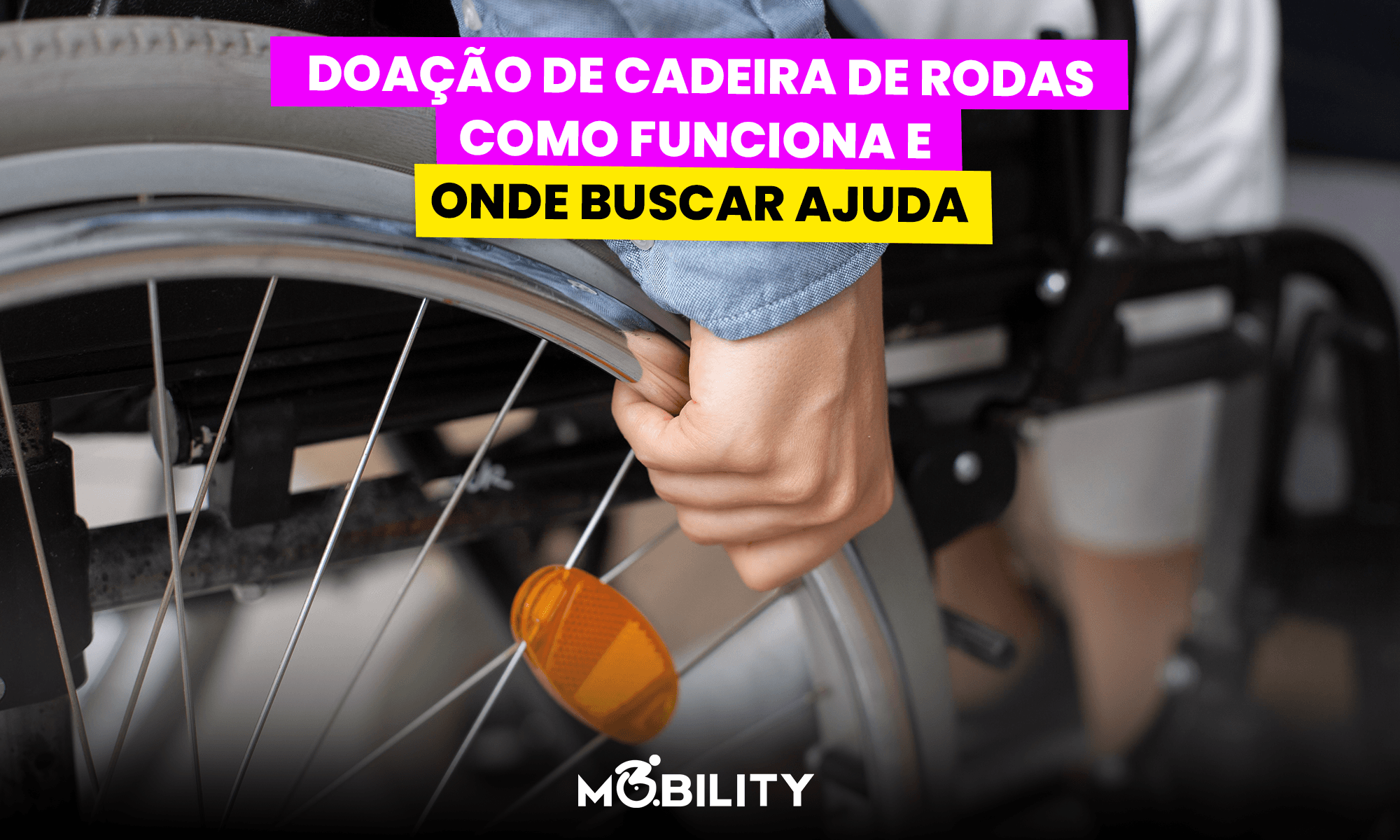 Doação de cadeira de rodas: como funciona e onde buscar ajuda
