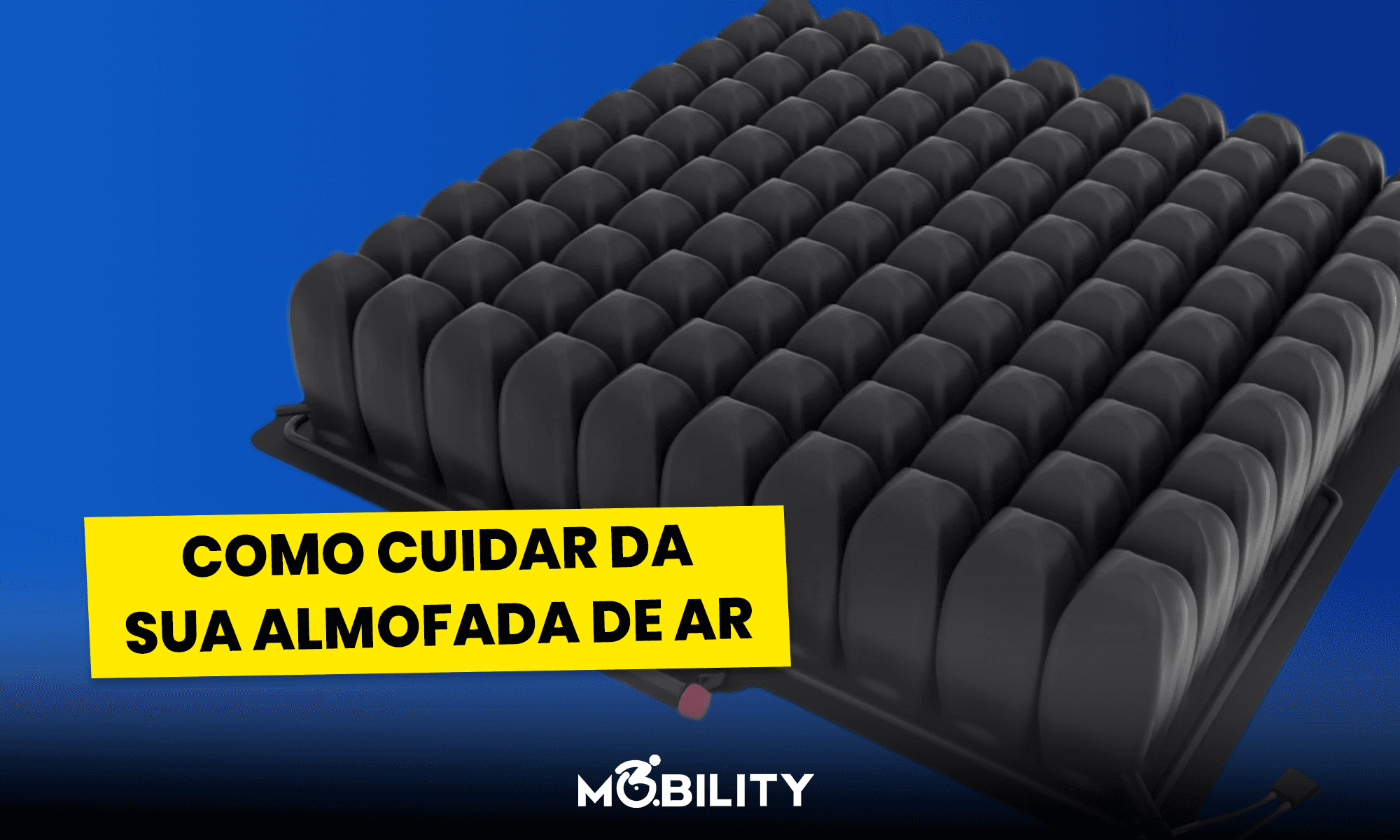 Como cuidar da sua almofada de ar para cadeira de rodas