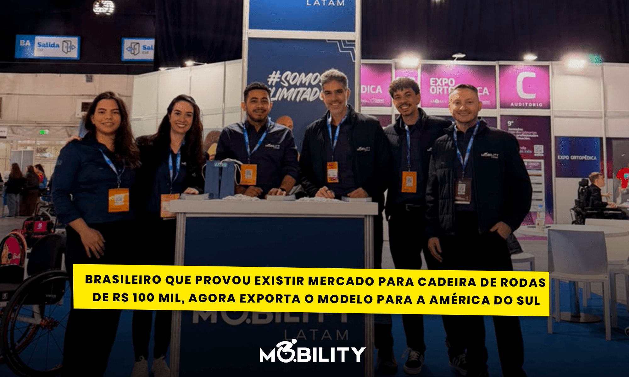 Brasileiro que provou existir mercado para cadeira de rodas de R$ 100 mil, agora exporta o modelo para a América do Sul