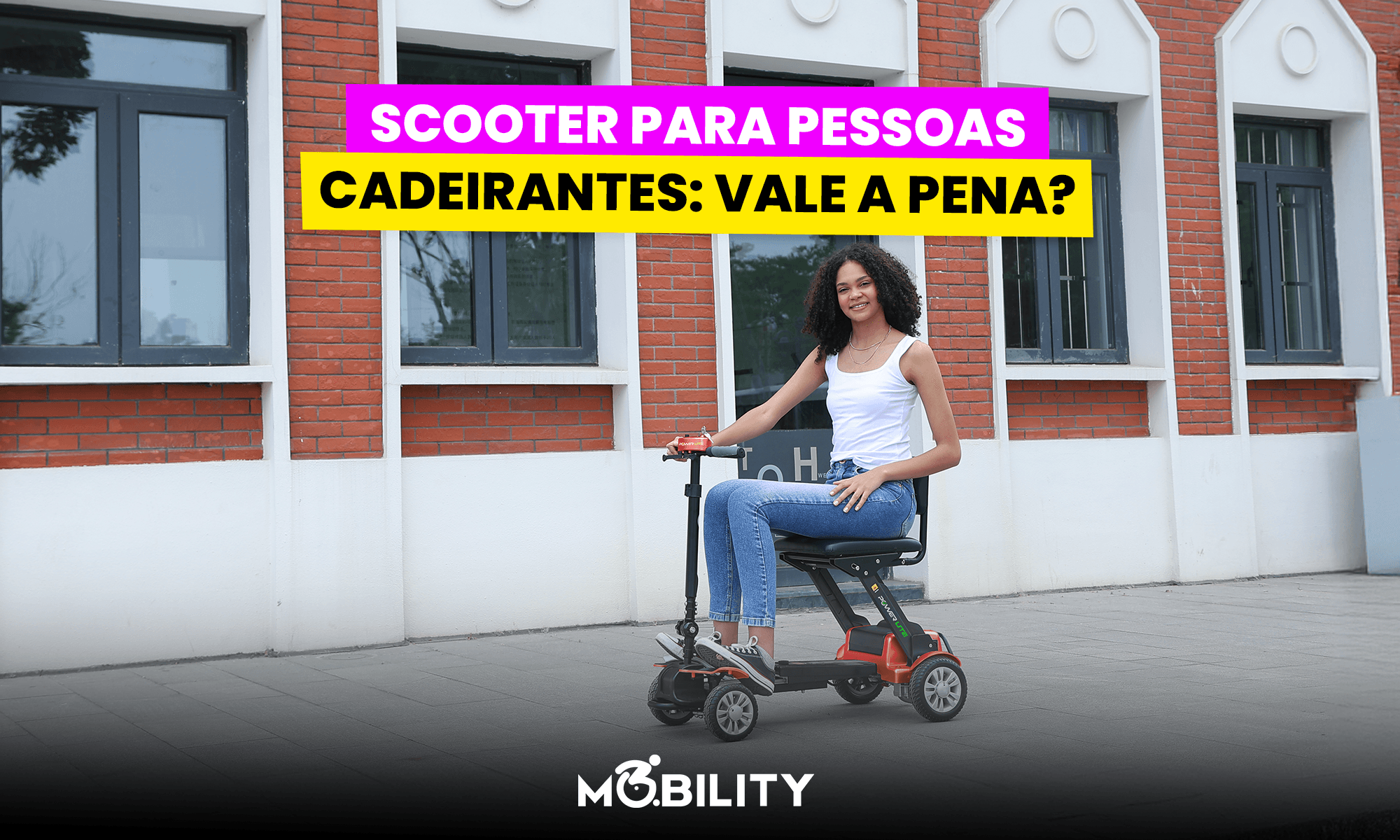 Scooter para pessoas cadeirantes: será que vale a pena?