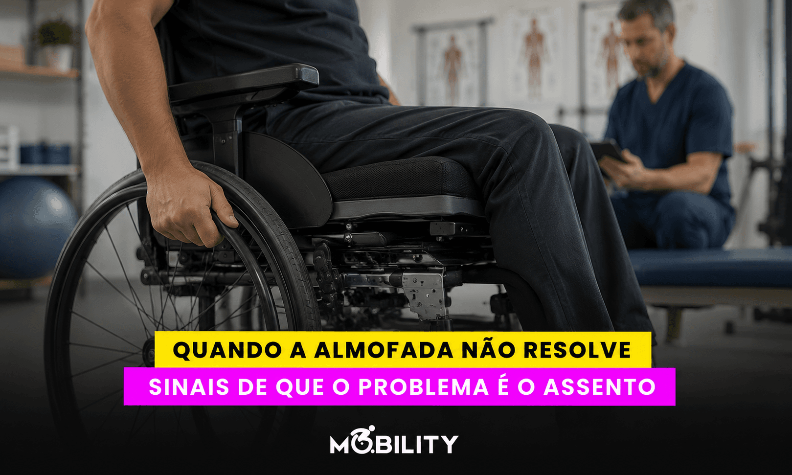 Quando a almofada não resolve: sinais de que o problema é o assento ou a cadeira