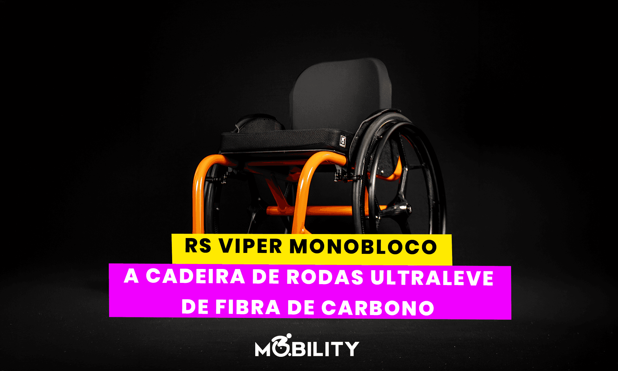 RS Viper Monobloco: a cadeira de rodas ultraleve de fibra de carbono que apareceu na novela Travessia