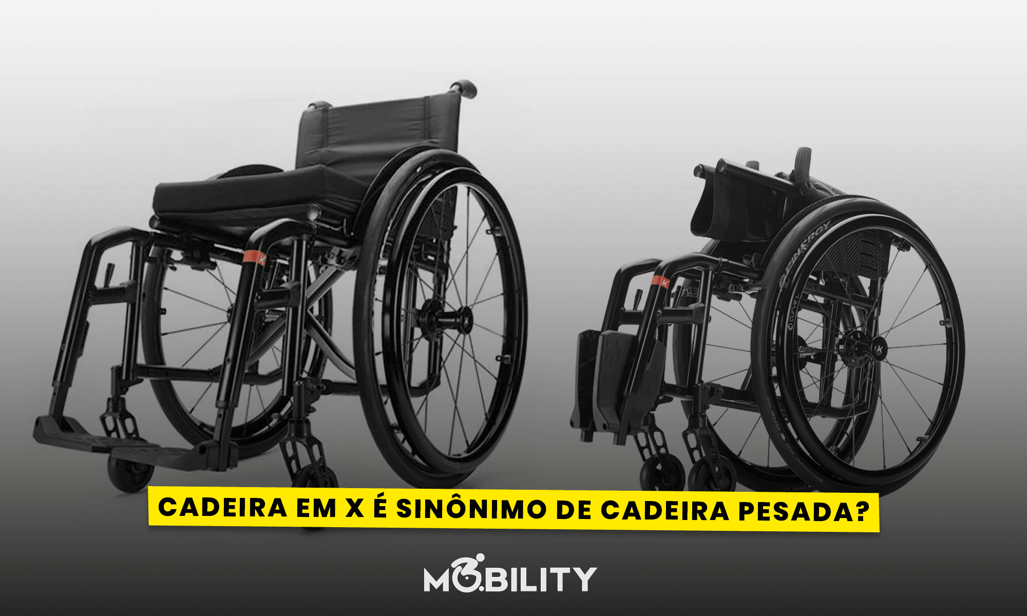 Cadeira de rodas em X é sempre pesada? Conheça a Küschall Compact
