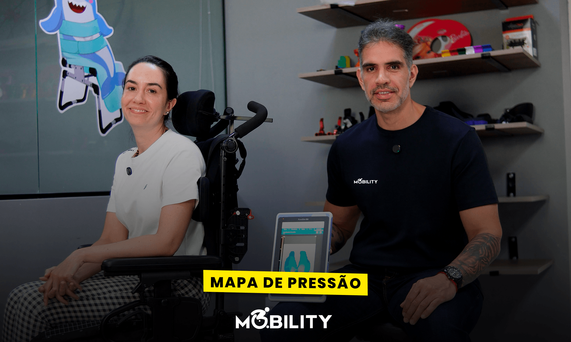 Mapa de pressão na cadeira de rodas: como a avaliação ajuda na escolha da almofada